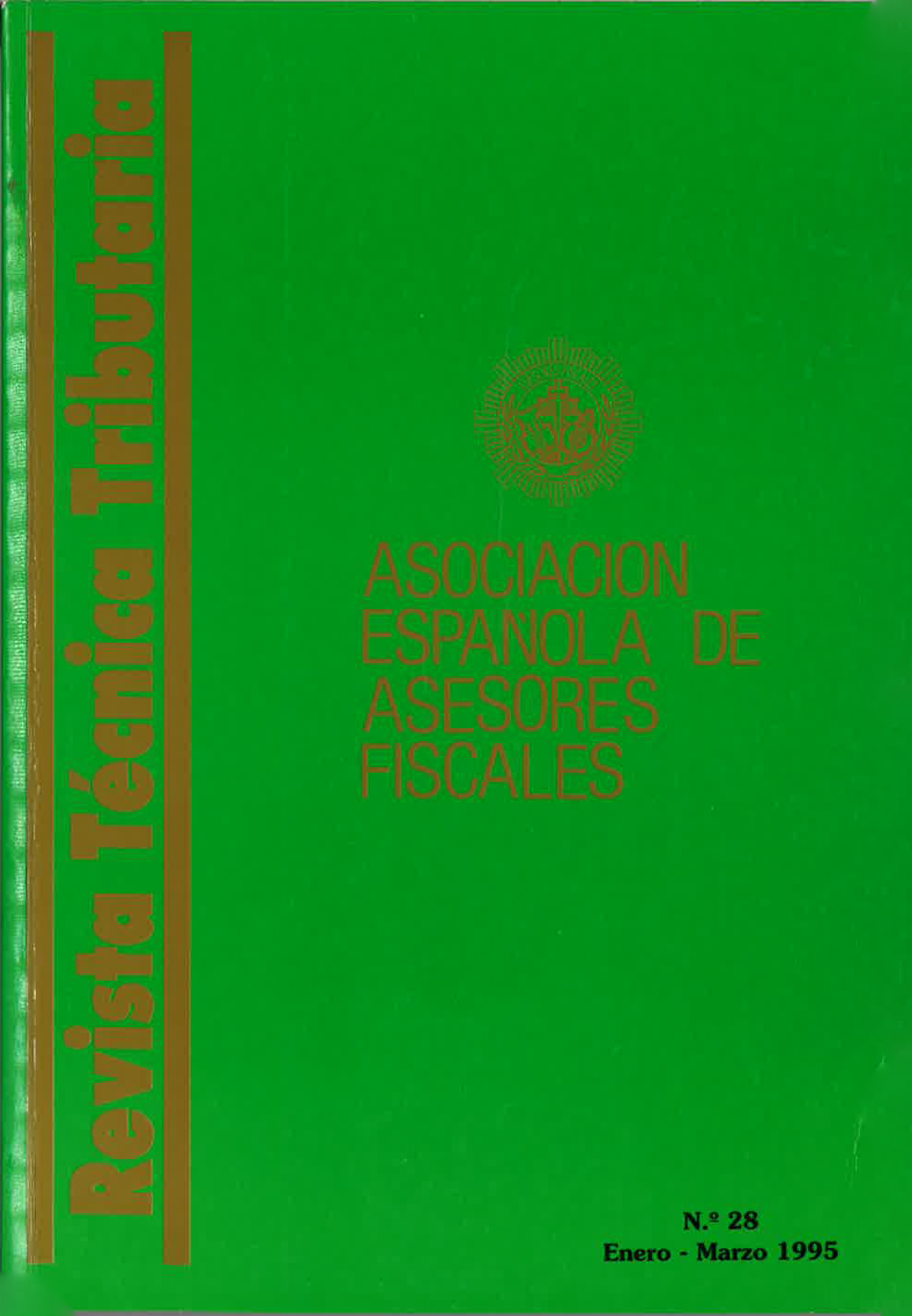 					Ver Vol. 1 Núm. 28 (1995): Revista Técnica Tributaria - Nº 28
				