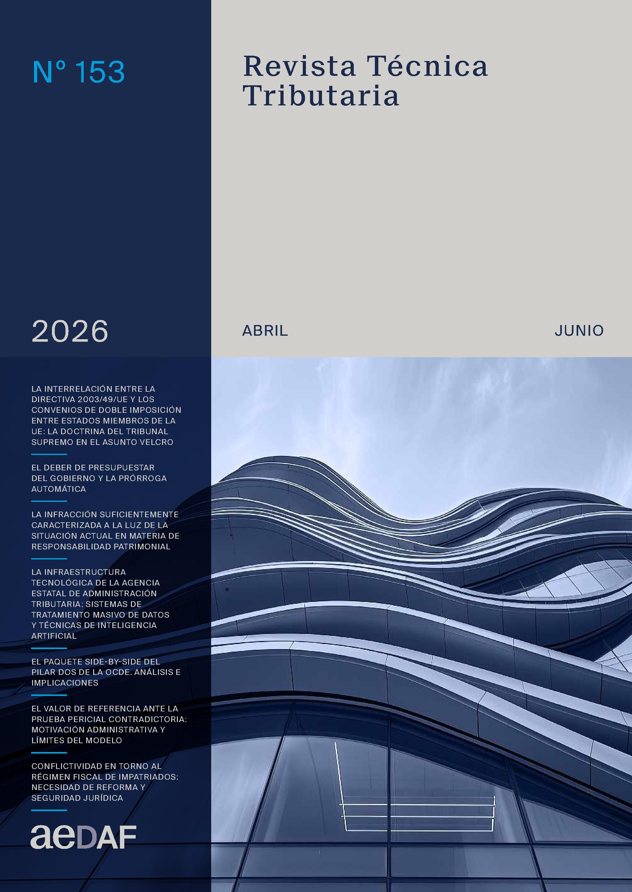 					Ver Vol. 2 Núm. 153 (2026): Revista Técnica Tributaria - Nº 153
				